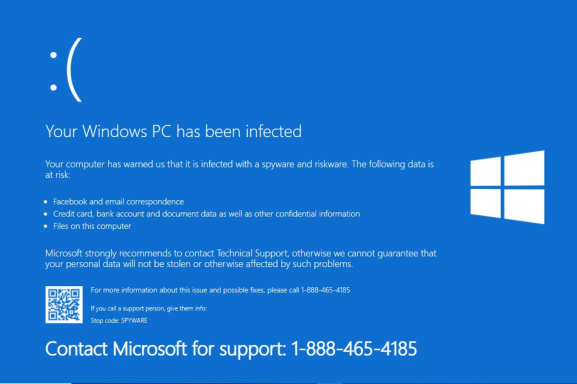 pc locked up scam